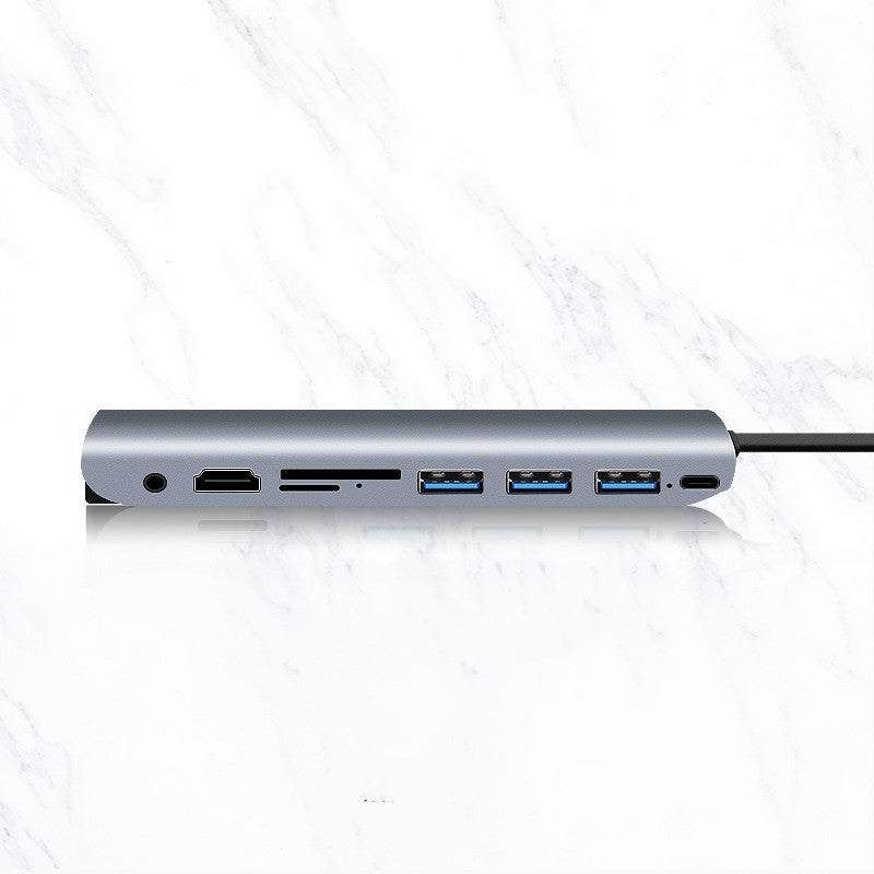 USB C HUB docking station - 9 in 1 Type-C HDMI VGA low temperature mobile computer expansion docking accessories