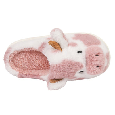 Olaf & Elsa™ Soft-Stitched Cow Slippers