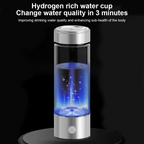 Hydrogen Water Bottle – Dual Chamber Hydrogen & Oxygen Generator