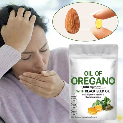 Oil of Oregano with Black Seed Softgels