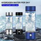 Hydrogen Water Bottle – Dual Chamber Hydrogen & Oxygen Generator