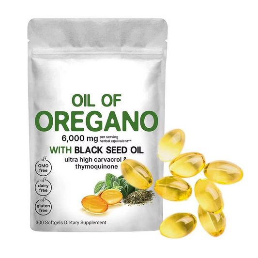 Oil of Oregano with Black Seed Softgels