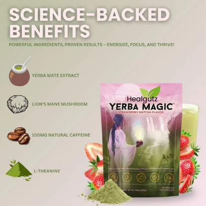 Yerba Magic Strawberry Matcha Flavor