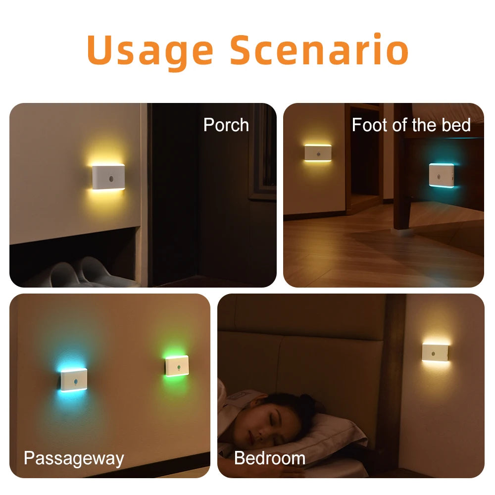 LumaGlow Motion: Smart RGB Night Light